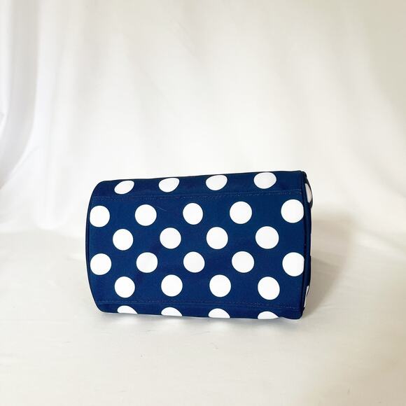 KATE SPADE New York Insulated Lunch Bag Navy Jumbo Dot NWT - Picture 9 of 11
